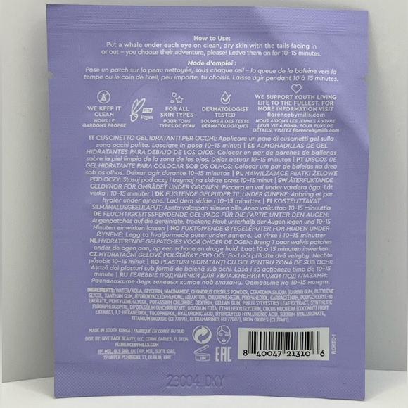 $3 🌸 Florence By Mills Swimming Under The Eyes Gel Pads ~ NEW - Picture 5 of 6